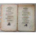 Bard Nadwiślański nad brzegami Duransy i Rodanu, 1833 nr 3 (ost. + fragment nr 2)