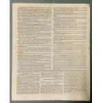 Gazeta Codzienna no 274 z 1847r. [H. Balzac na Wołyniu, przetarg na druk biletów kolejowych]