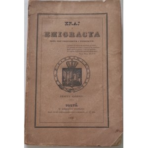 Kraj i Emigracya, Paryż, Z.7. 1836- o państwach, które straciły niepodległość