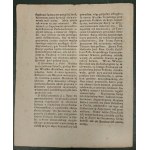 Kuryer Polski r. 1753, Num. DCCCLVIII (nr 858, z ok 28/29 lutego)