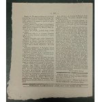 Kuryer Polski, nr 585 z 2.08.1831. [Powstanie listopadowe, rozkazy dzienne Skrzyneckiego]