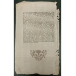 Monitor, Numer I [Gdańsk? 1763? Adam Kazimierz Czartoryski?]