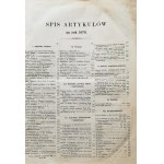 Opiekun Domowy, R.IX: 1873 - [Bolesław Prus- wczesne utwory, korespondencje i recenzje]
