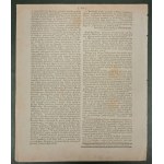 Polak Sumienny, r.1831-nr 154. Powstanie listopadowe [podatek dla Żydów, list Skrzyneckiego]