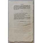 Biblioteka Polska - sprawozdanie na koniec roku i zaproszenie do prenumeraty, 1825 rok