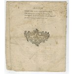 Oda w anniwersasz koronacyi Krola Jmci ułożona przez T.G.A.J.K.M.[S.A. Poniatowski, ok. 1773]