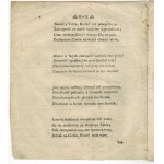Oda w anniwersasz koronacyi Krola Jmci ułożona przez T.G.A.J.K.M.[S.A. Poniatowski, ok. 1773]