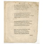 Oda w anniwersasz koronacyi Krola Jmci ułożona przez T.G.A.J.K.M.[S.A. Poniatowski, ok. 1773]