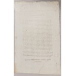 Publicandum - Obwieszczenie w sprawie nielegalnego handlu drewnem, 1801r.