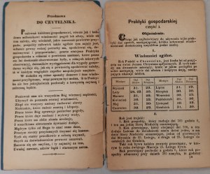 Wąsik Jan, Sto rokov poľnohospodárskej praxe, to znamená: krátka štúdia ... [Bochnia, cca 1870?]