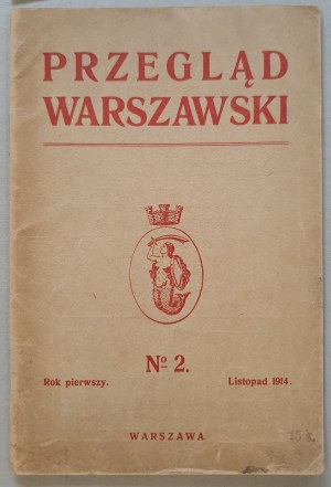 Przegląd Warszawski, R.1914 No.2 /Vilnius, Lviv/.