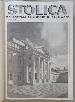 Capital, weekly. R.1946 - 1947 bound annuals /plan of Warsaw/.
