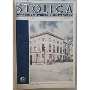 Stolica, tygodnik. R.1950 rocznik oprawiony /panorama Warszawy/