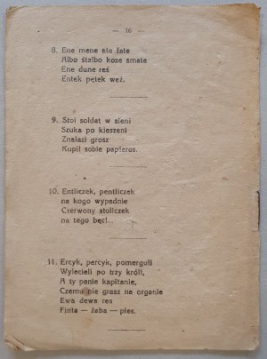 Chętnik Adam, Zabawy dzieci Warszawskich, wyd. II 1921, Biblioteczka 