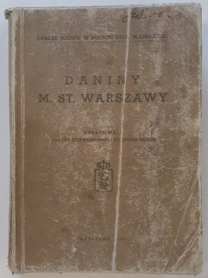 Daniny M. St. Warsaw, 1939 [attorneys Czerwiakowski and Sauter].
