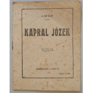 Mazur J. - Kapral Józek, 1920 [Bitwa Warszawska, Józef Brzóska]