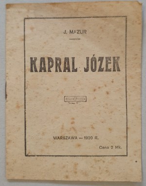 Mazur J. - Corporal Józek, 1920 [Battle of Warsaw, Jozef Brzóska].