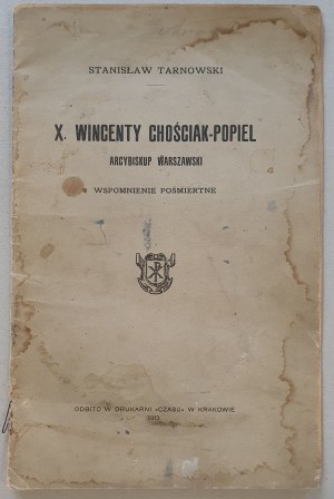 Tarnowski St. - X. Wincenty Chościak-Popiel, 1913