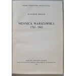 Terlecki W., Mennica Warszawska 1765-1965 [1970, Polskie Towarzystwo Archeologiczne]