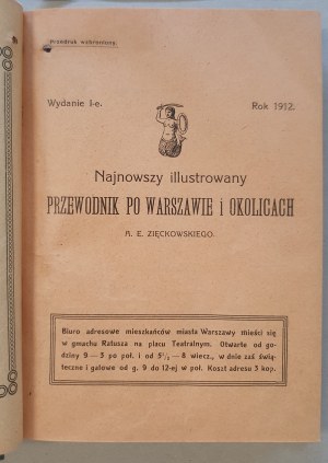 Zięckowski A.E. - The Newest Illustrated Guide to Warsaw and its Environs, 1912