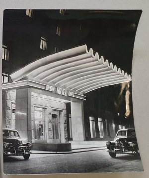 Grand Hotel Orbis, Warszawa - Jerzy Proppe, dwie fotografie, lata 60-te XX w.