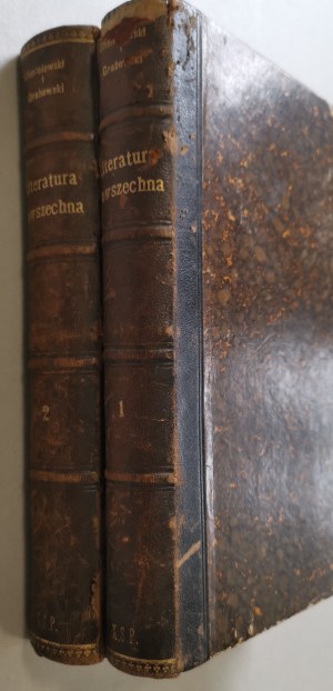 Chmielowski and P. Grabowski E. Image of Universal Literature T.I and T.II, 1895 (1 sheet missing)