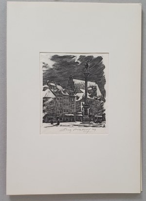 Pichell Eugeniusz, Stará Varšava, portfolio - 10 dřevorytů. Ex. 64/300