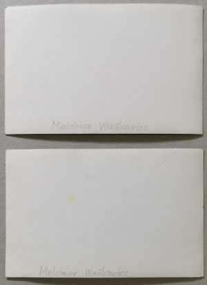 Wańkowicz Melchior - zwei private Fotografien, 1970er Jahre.