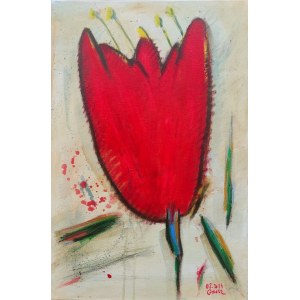 Ryszard GROSZ (né en 1964), Rouge, de la série  Botanikum , 2024