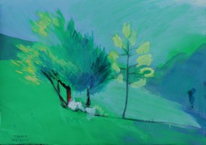 Jerzy TOMALA (ur. 1951), Niepotrzebną kosę zżarła rdza, 2007