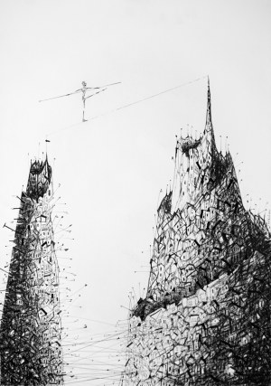 Julita WIENCH-KURŁOWICZ (ur. 1957), Linoskoczek, 2018