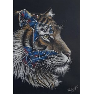 Oksana MALANIJ (ur. 1980), Electric tiger, 2023