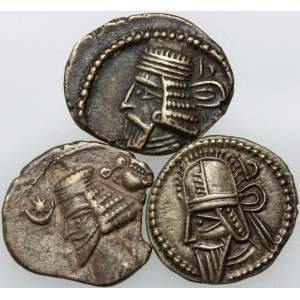Parthia, coin set, (3 pieces)