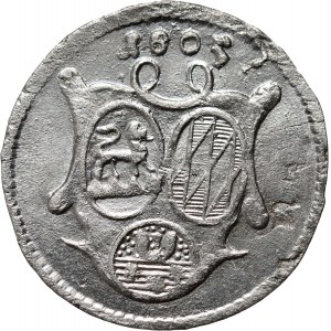 Germany, Löwenstein-Wertheim-Rochefort, Dominique Constantin, 3 Kreuzer 1805