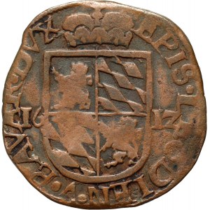 Belgium, Liege, Ernest of Bavaria, Liard (Aidant) 1612
