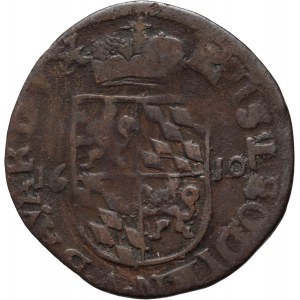 Belgium, Liege, Ernest of Bavaria, Liard (Aidant) 1610