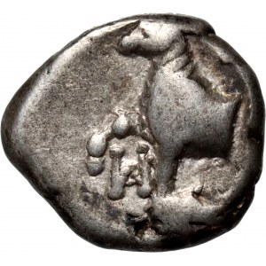 Greece, Thrace, 387-340 BC, Hemidrachm, Byzantion
