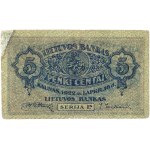 Lithuania, 5 Centai 1922, Series E