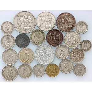 Bulgaria, set of coins from 1888-1941, (22 pieces)