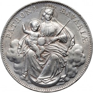 Germany, Bavaria, Ludwig II, Thaler ND (1865)