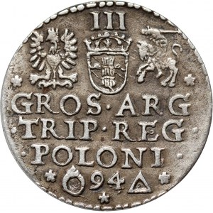 Sigismund III. Vasa, Trojak 1594, Malbork