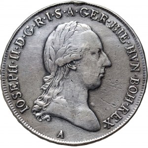 Austrian Netherlands, Jósef II, ½ Kronenthaler 1789 A, Vienna