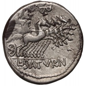 Roman Republic, L. Appuleius Saturninus 104 BC, Denar, Rome