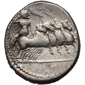 Roman Republic, Anonymous (Gargonius, Ogulnius, Vergilius) 86 BC, Denar, Rome