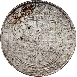 Jan II Kazimierz, ort 1668 TLB, Bydgoszcz