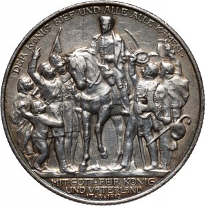 Nemecko, Prusko, Wilhelm II, 2 známky 1913 A, Berlín, 100. výročie bitky pri Lipsku