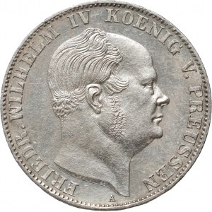 Germany, Prussia, Wilhelm I, Thaler 1860 A, Berlin