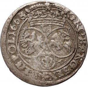 Jan II Kazimierz, szóstak 1663 AT, Kraków