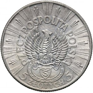 II RP, 5 złotych 1934, Warszawa, Józef Piłsudski, Orzeł Strzelecki