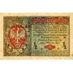 Generalne Gubernatorstwo, 1/2 marki polskiej 9.12.1916, Generał, seria B